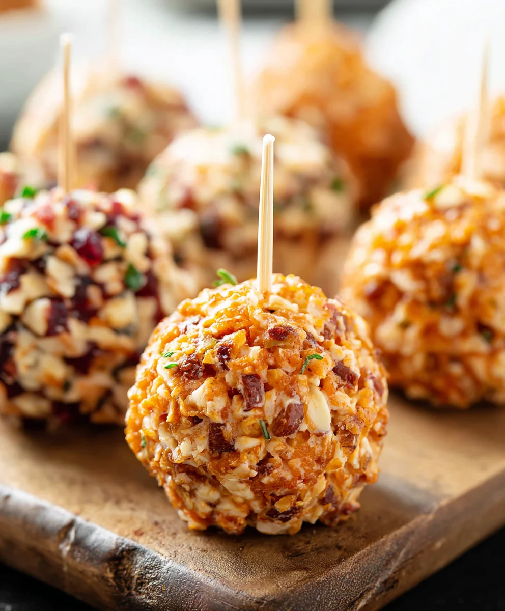 Mini Cheese Ball Bites Easy Appetizer Recipe