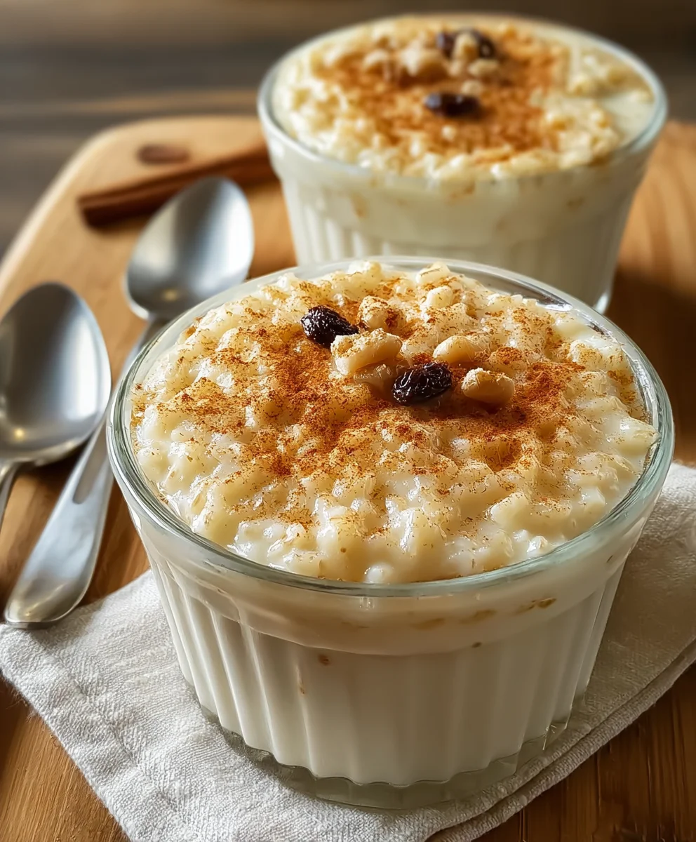 Creamy Rice Pudding- Simple & Delicious Dessert Recipe