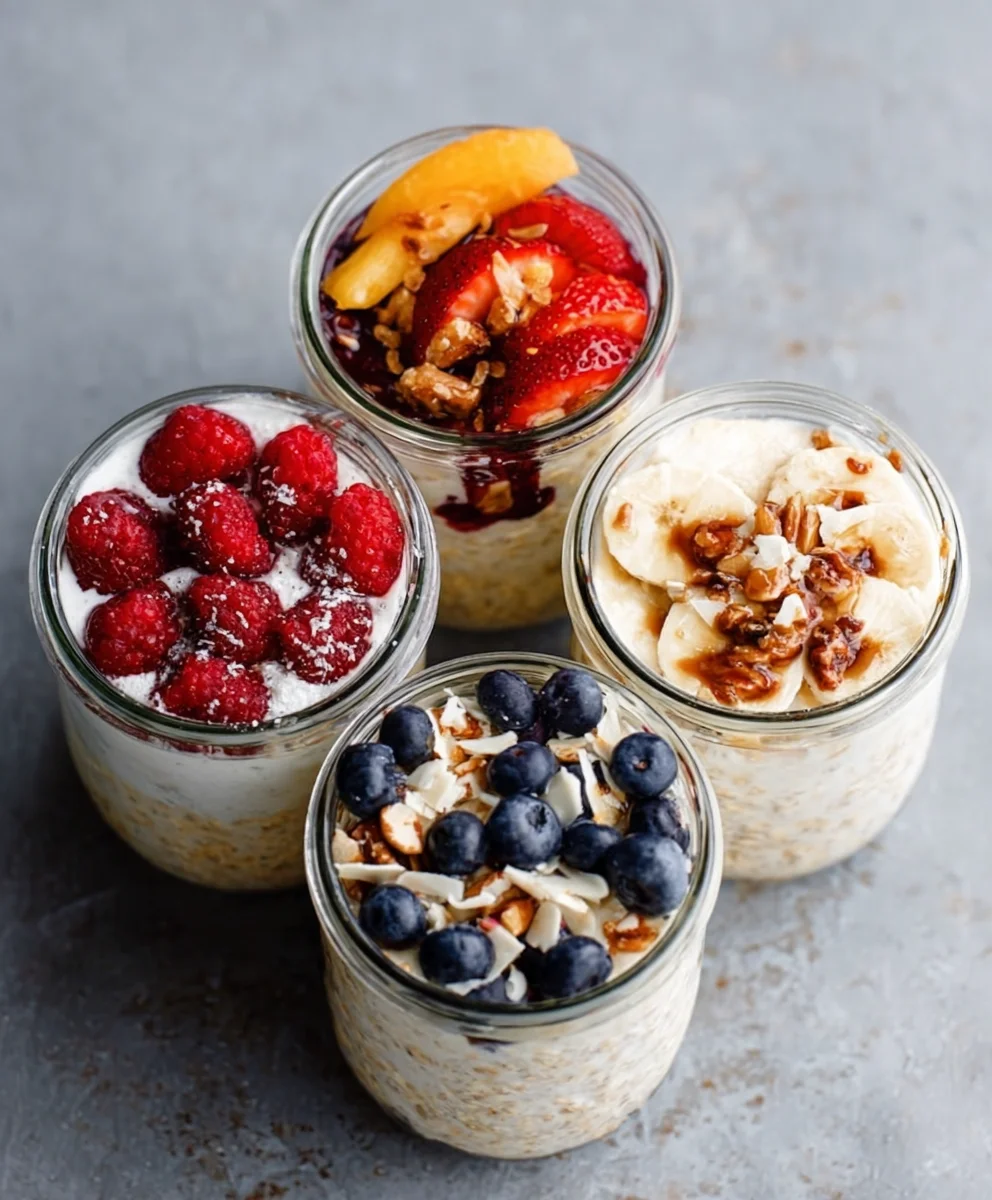 Easy Overnight Oats Recipe - Delicious Flavors