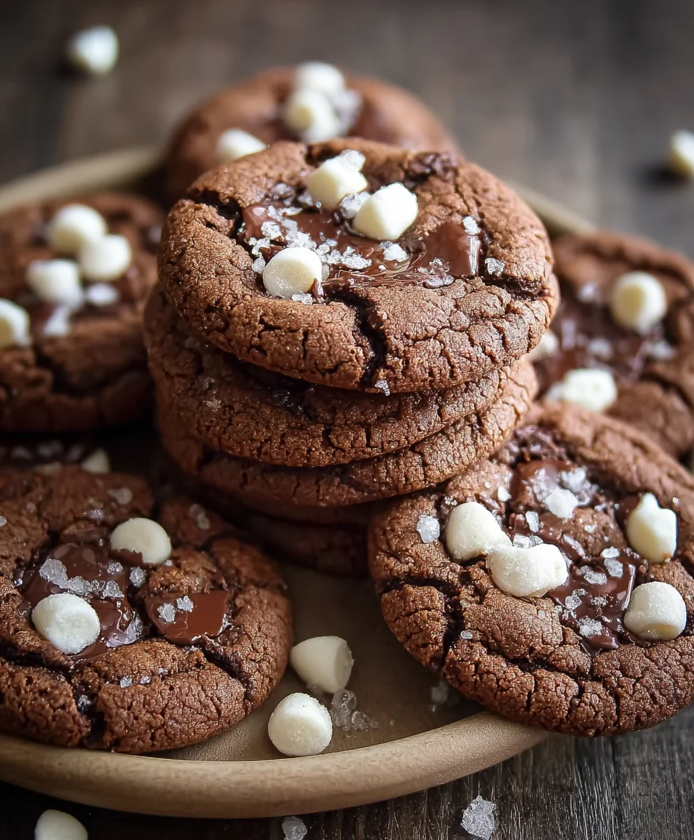 Delicious Hot Chocolate Cookies - Easy Recipe