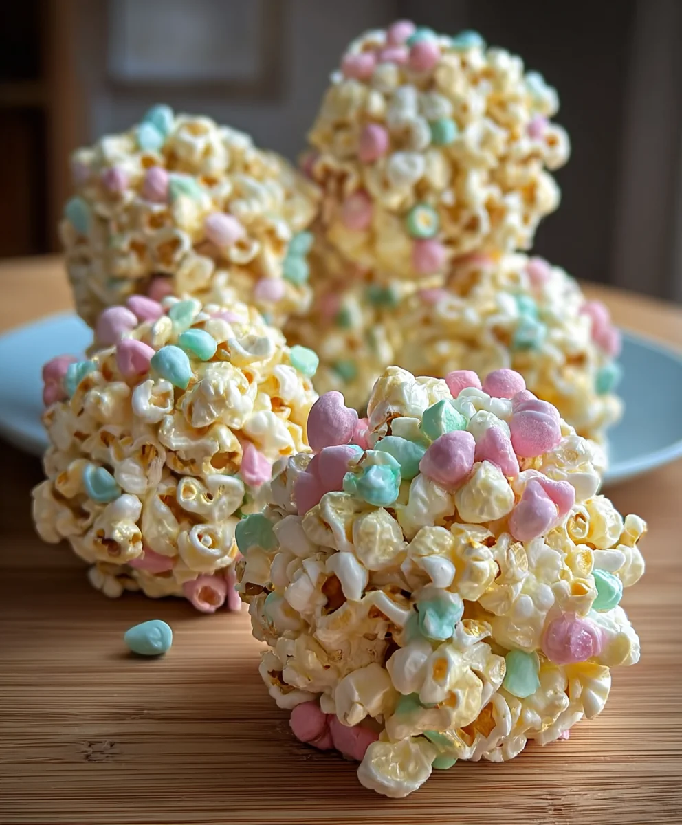 Easter Popcorn Balls-Easy & Fun Holiday Treat