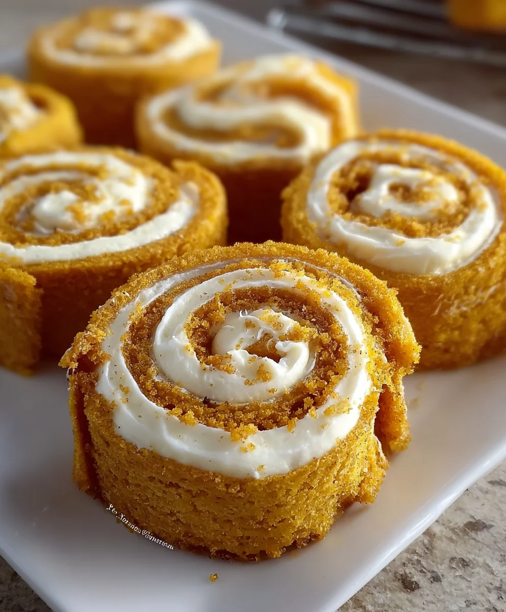 Easy Pumpkin Cream Cheese Pinwheels Festive Fall Treat