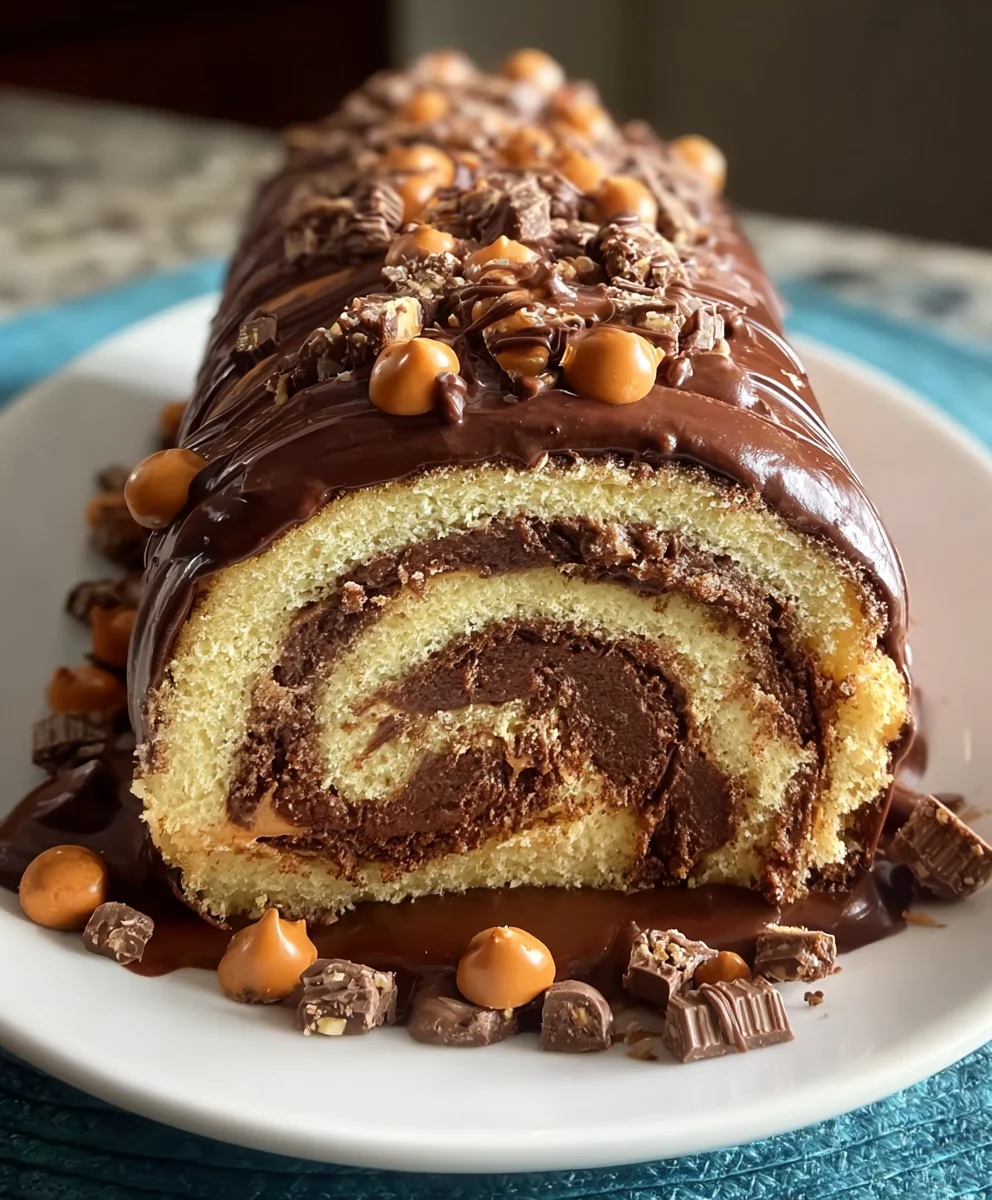 Reese's Peanut Butter Roll Cake