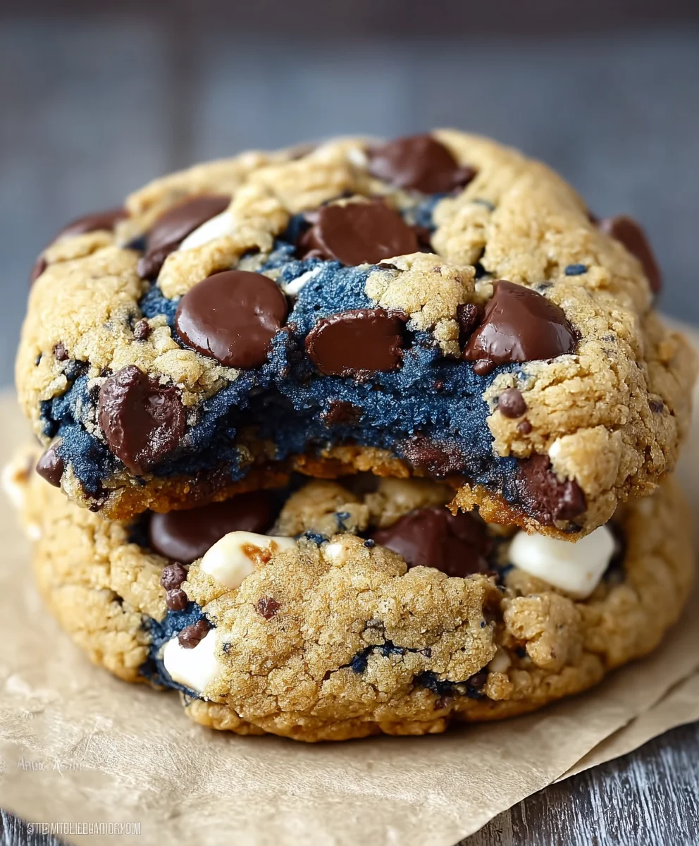 Cookie Monster Cookies- Fun Blue Treat Recipe