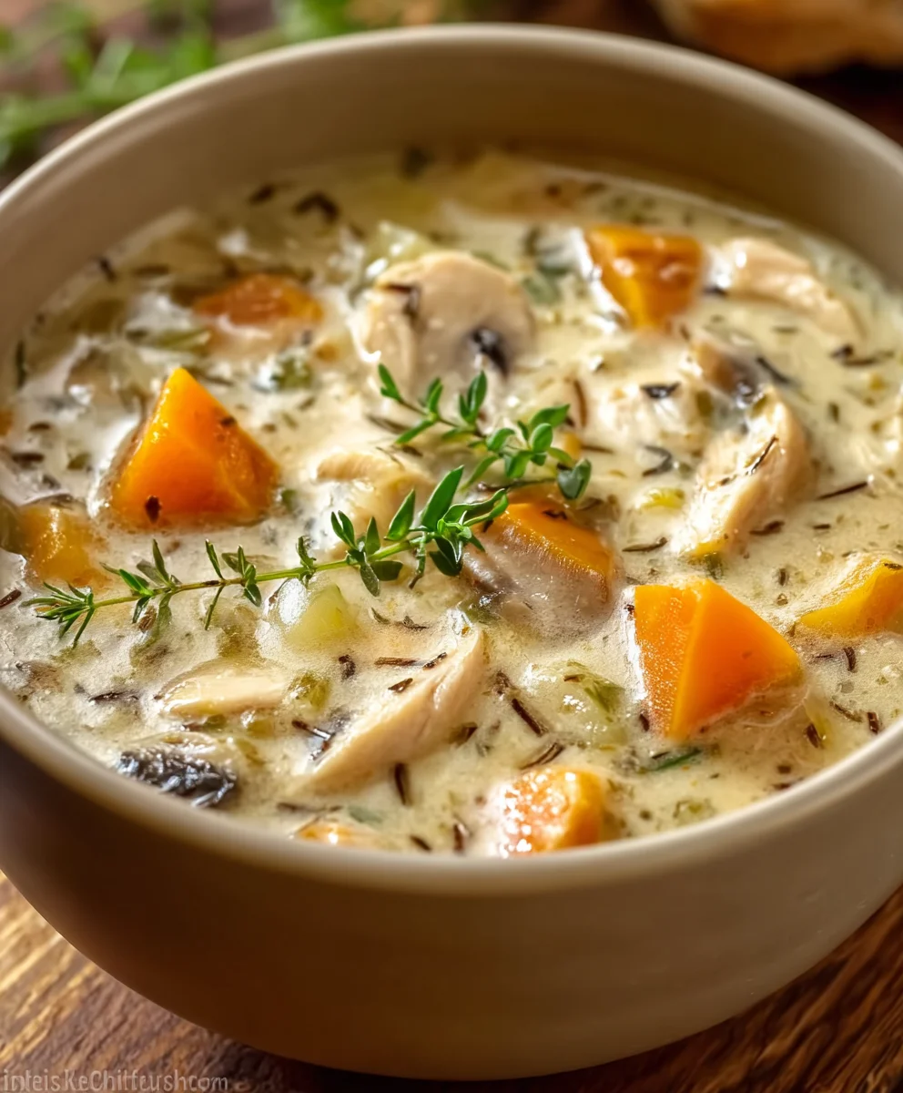 Easy Creamy Chicken Soup Recipe-Comfort Food
