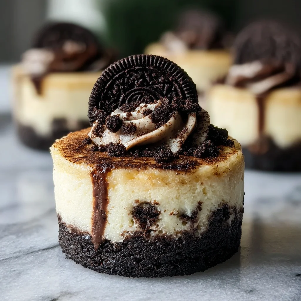 Oreo Overload Cheesecake- Mini Dessert Delight