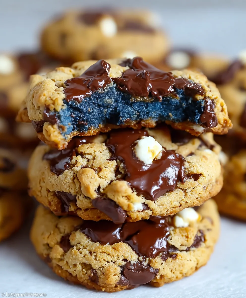Cookie Monster Cookies- Fun Blue Treat Recipe