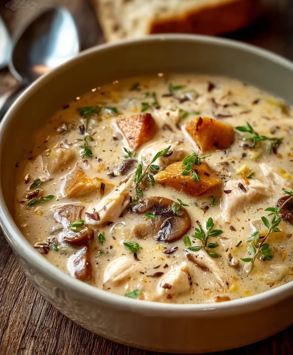 Easy Creamy Chicken Soup Recipe-Comfort Food