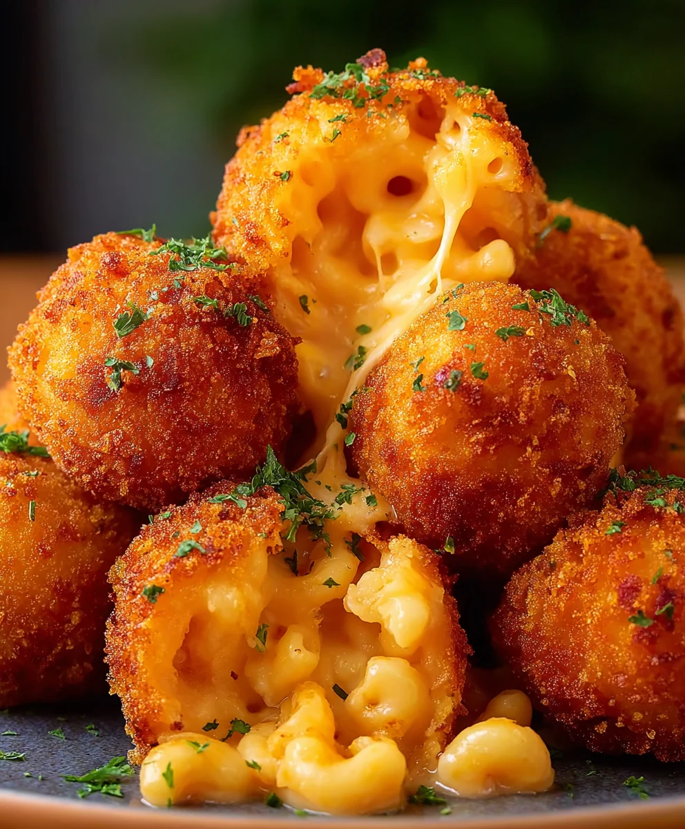 Crispy Fried Mac and Cheese Balls Recipe