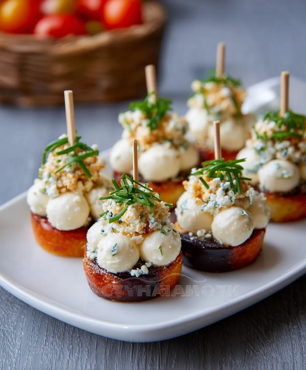 Easy Canape Recipes With Pictures Appetizer Ideas