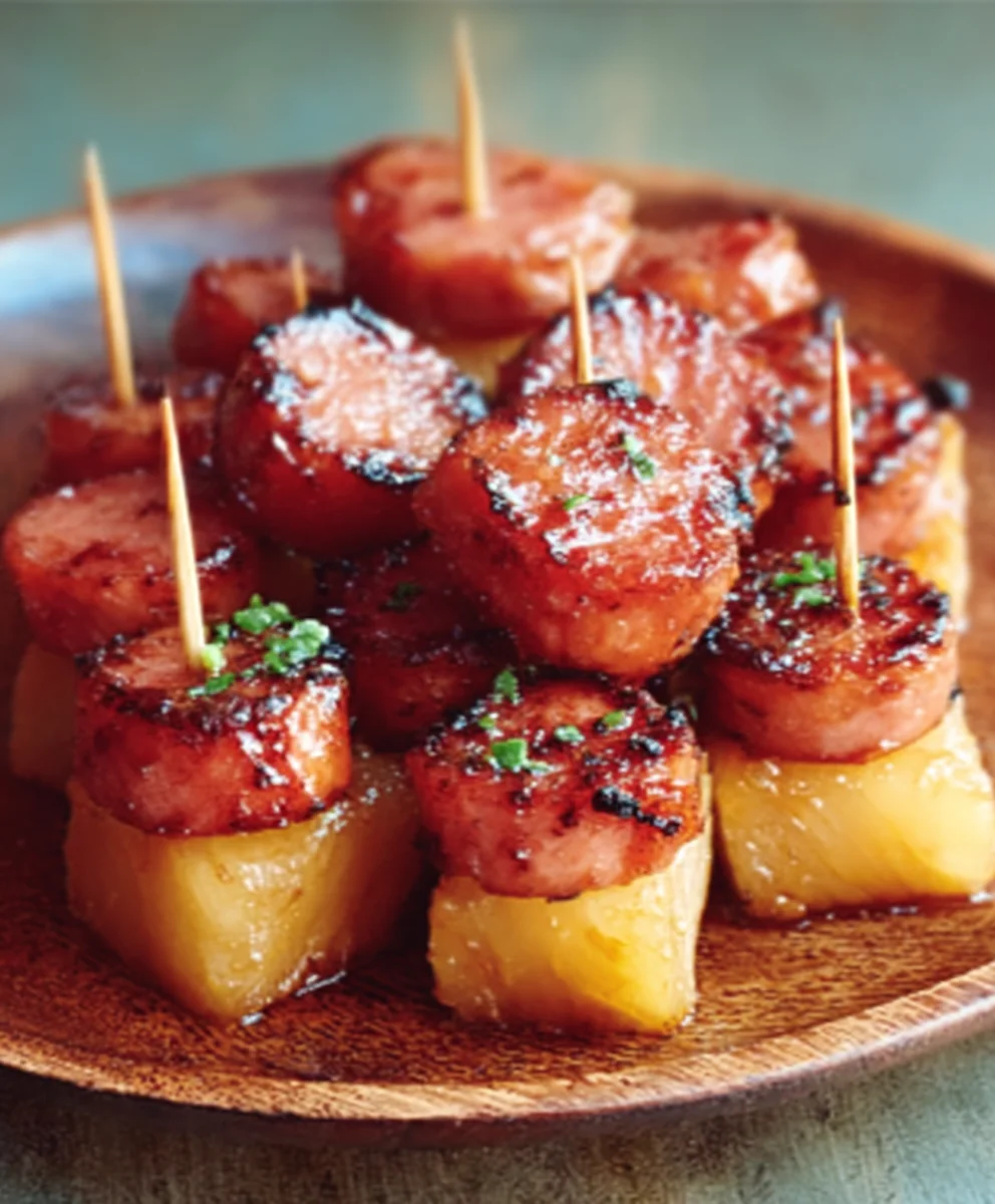 Easy Beef Kielbasa Pineapple Bites Recipe