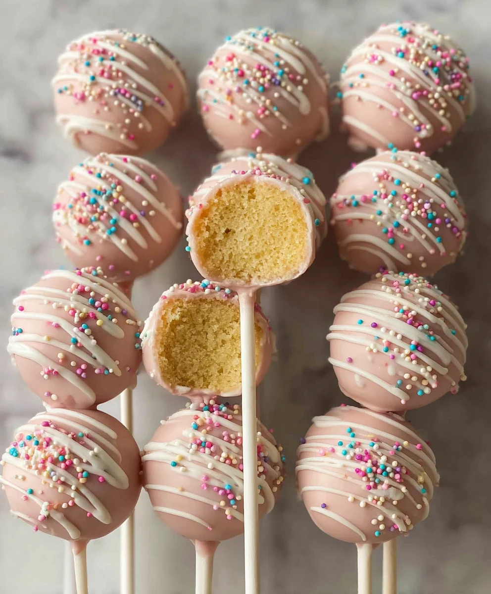 Starbucks Birthday Cake Pops Copycat Recipe