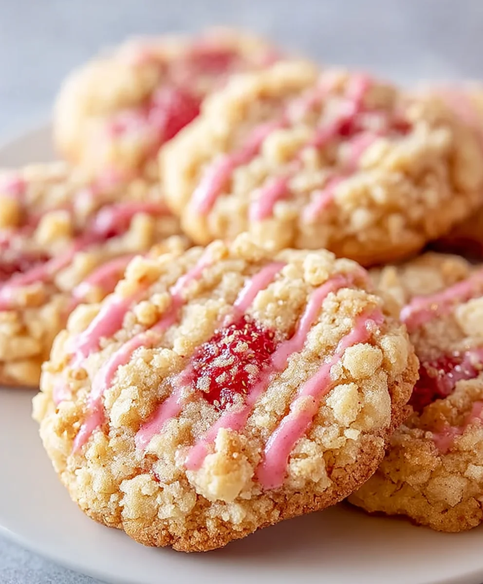 Strawberry Crunch Cookies- Best Easy Recipe