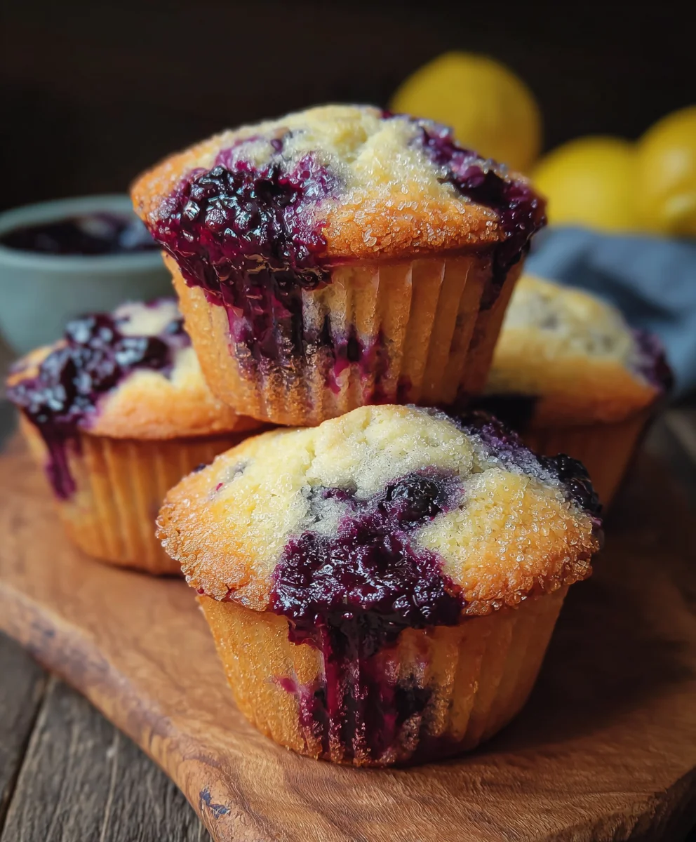Blueberry Jam Muffins - Easy & Delicious Homemade Recipe