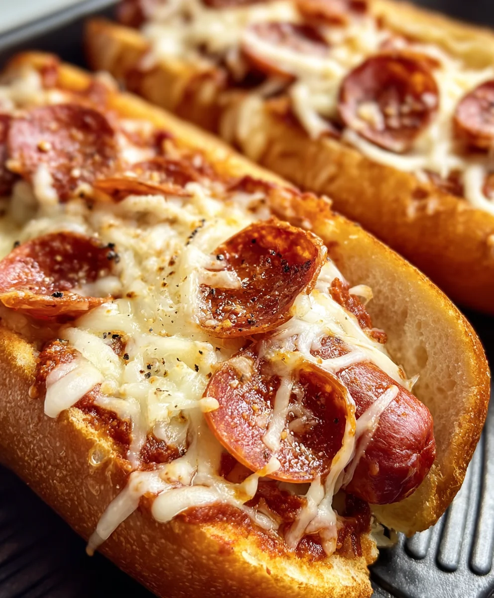 Easy Air Fryer Beef Pizza Dogs-Quick Recipe