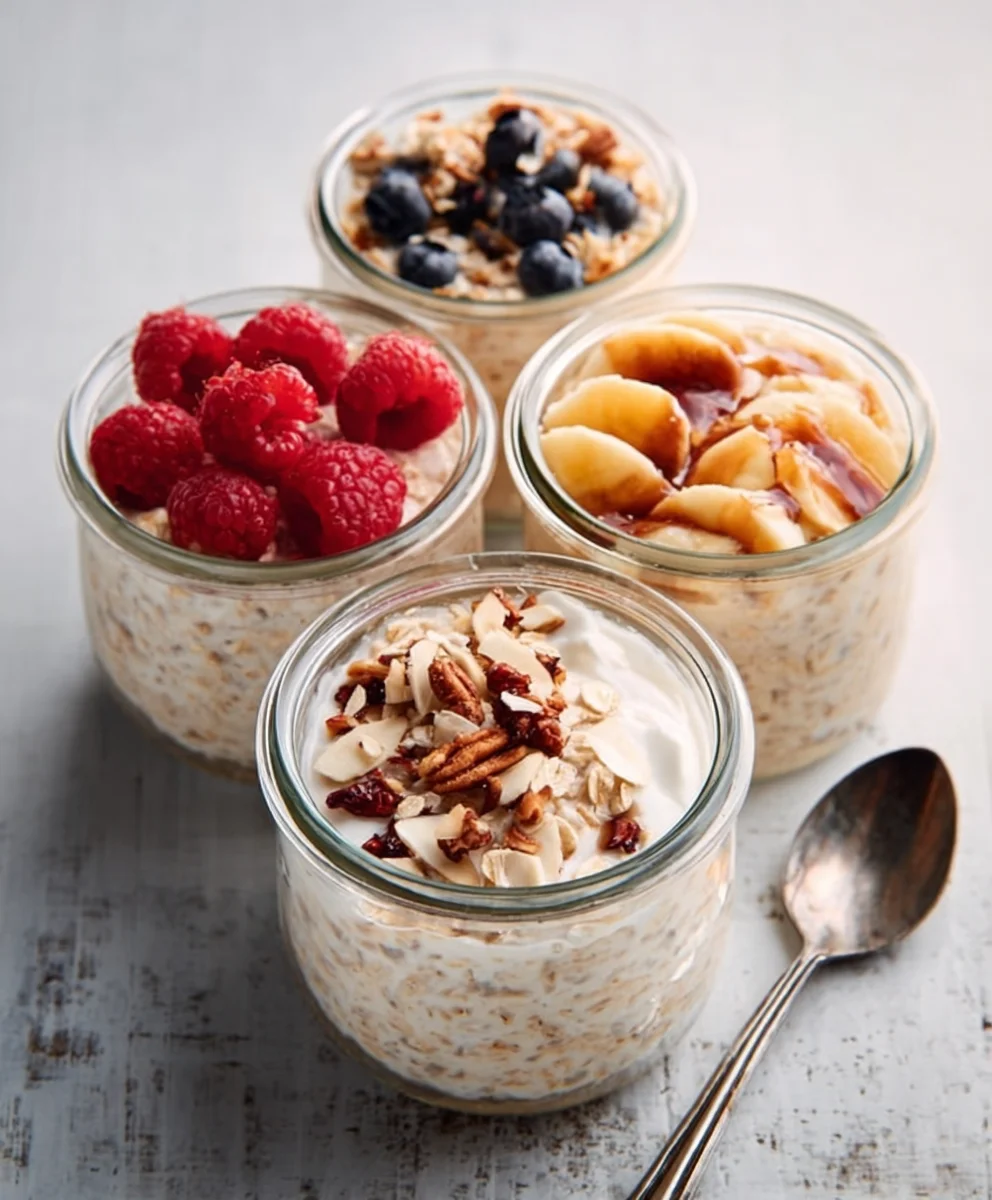 Easy Overnight Oats Recipe - Delicious Flavors