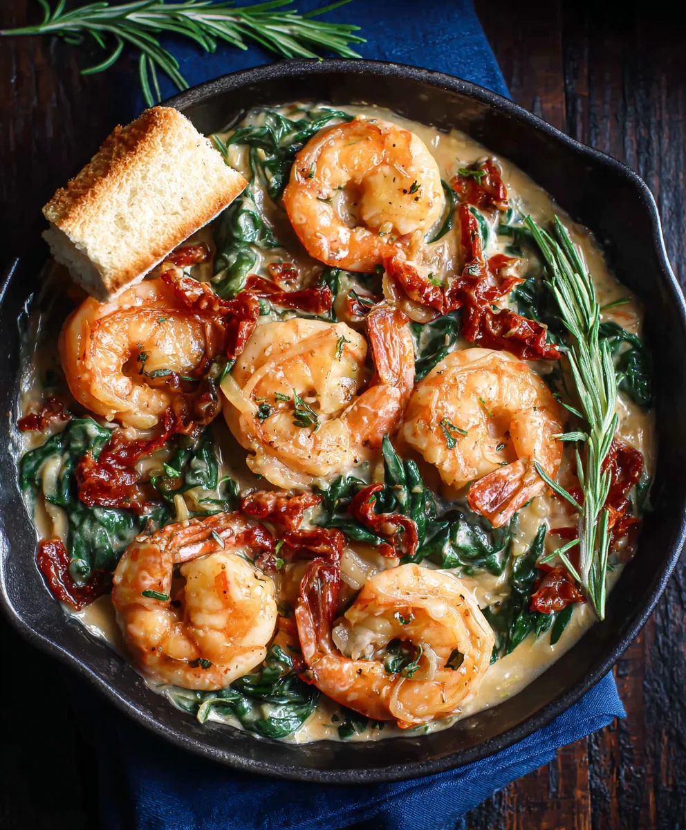 Tuscan Shrimp Dinner Easy One-Pan 30-Minute Meal