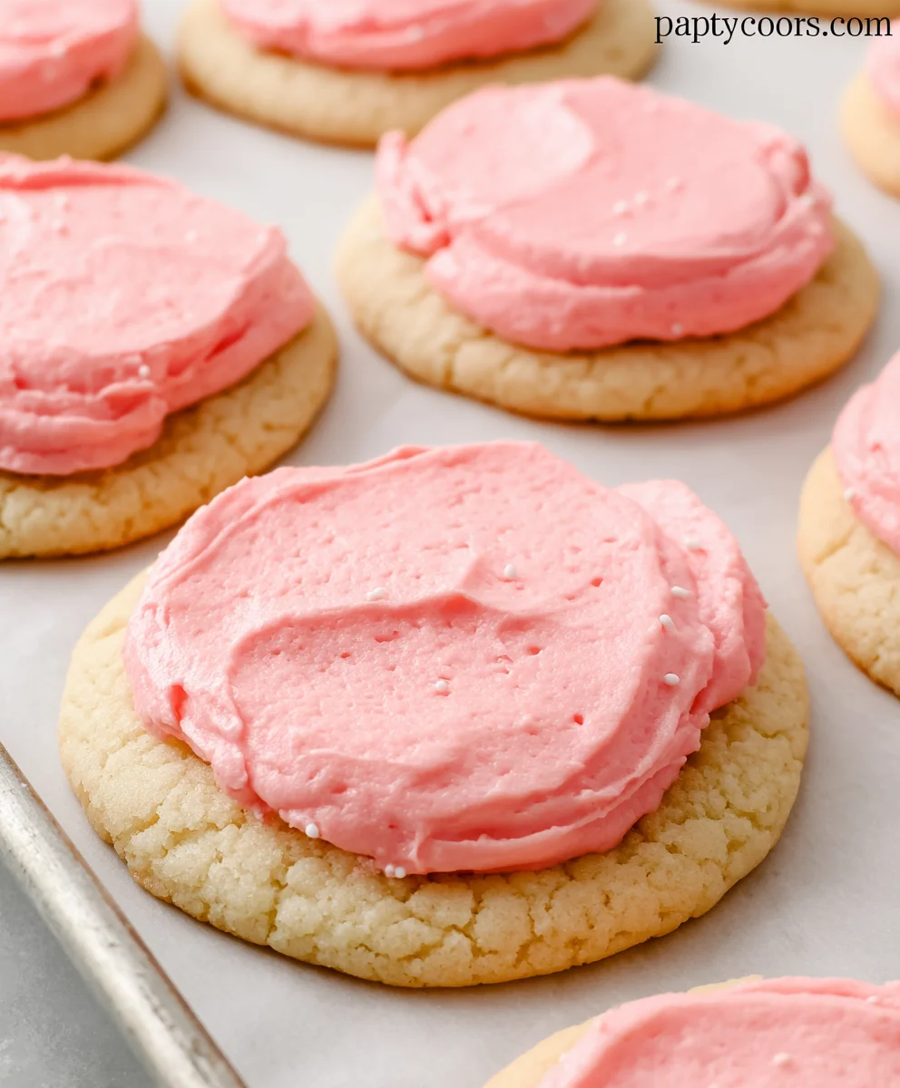 Pink Sugar Cookie Copycat Recipe-Crum extract Extract