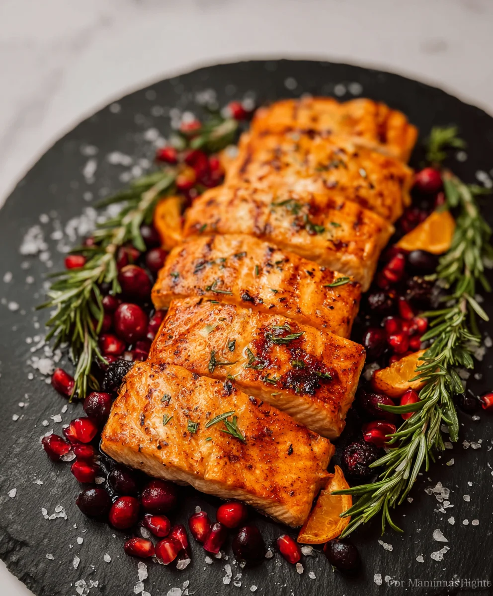 Festive Christmas Salmon Delight - Easy Recipe