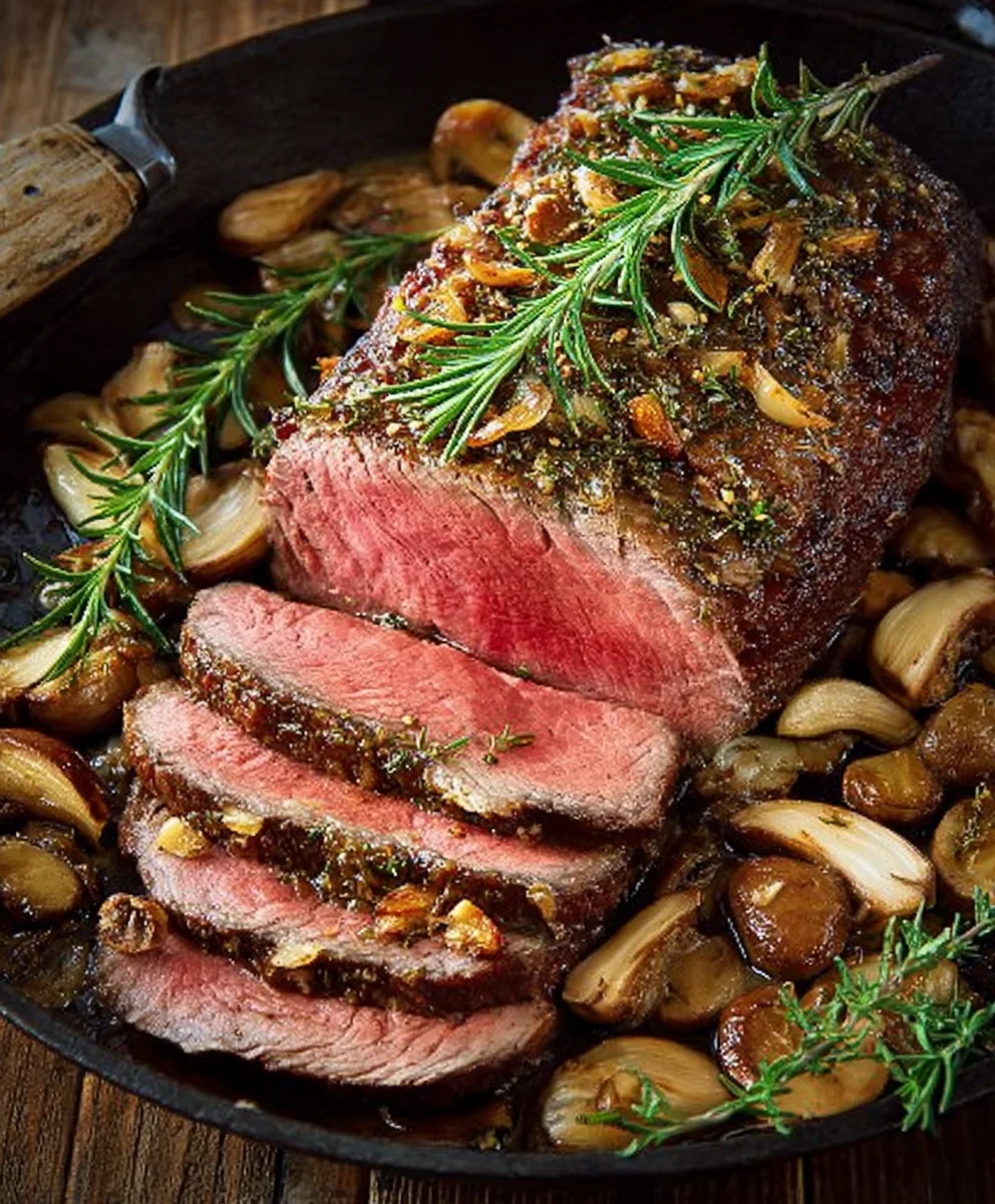 Rosemary Garlic Roast Beef - Easy Flavorful Dinner