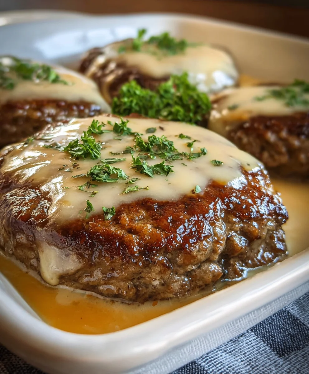 Amish Beef Beef Hamburger Steak Bake-Comfort Food