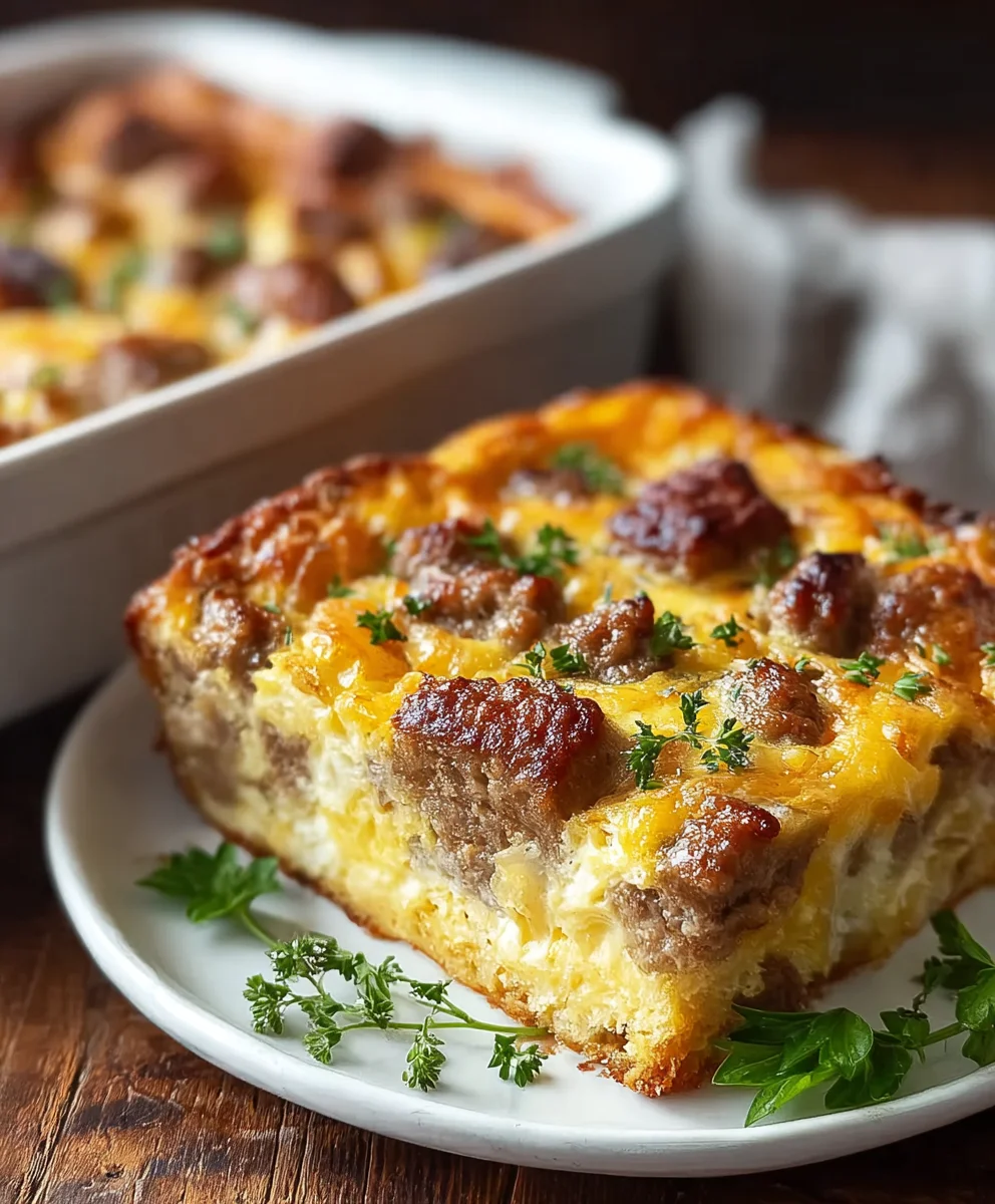 Easy Beef and Egg Casserole-Quick Family Breakfast