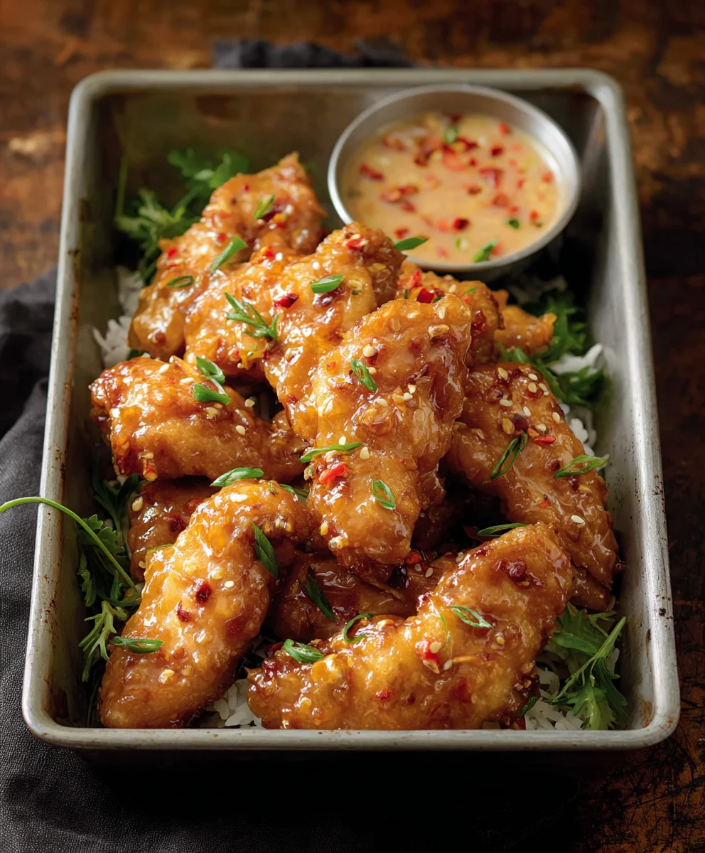 Spicy Bang Bang Chicken Recipe-Easy & Delicious