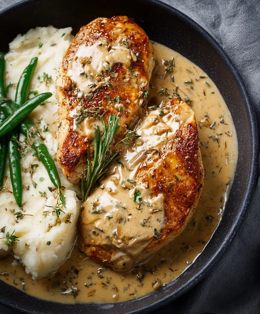 Creamy Garlic Chicken Recipe - Easy & Delicious