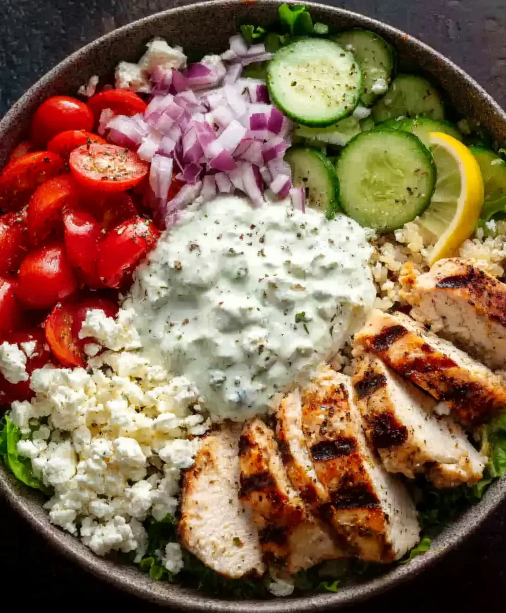 Easy Greek Chicken Bowls - Flavorful & Quick Meal