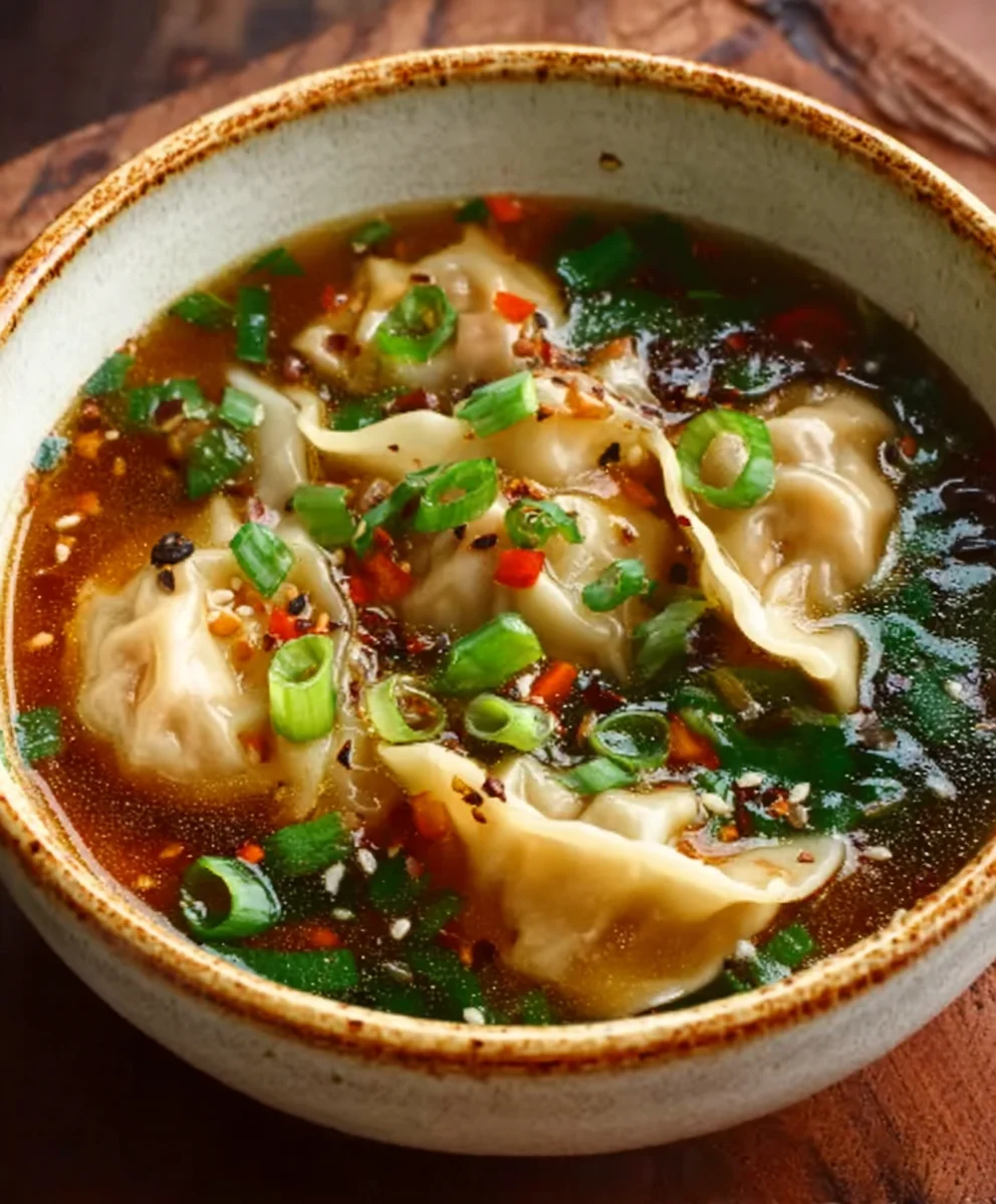 Beef Potsticker Soup-Comforting & Delicious Recipe