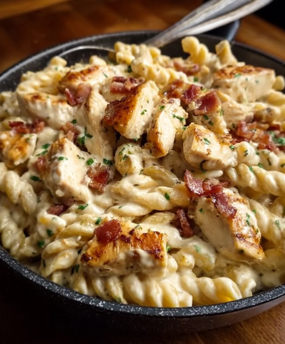 Chicken Beef Beef Bacon Ranch Pasta Recipe - Delicious Meal