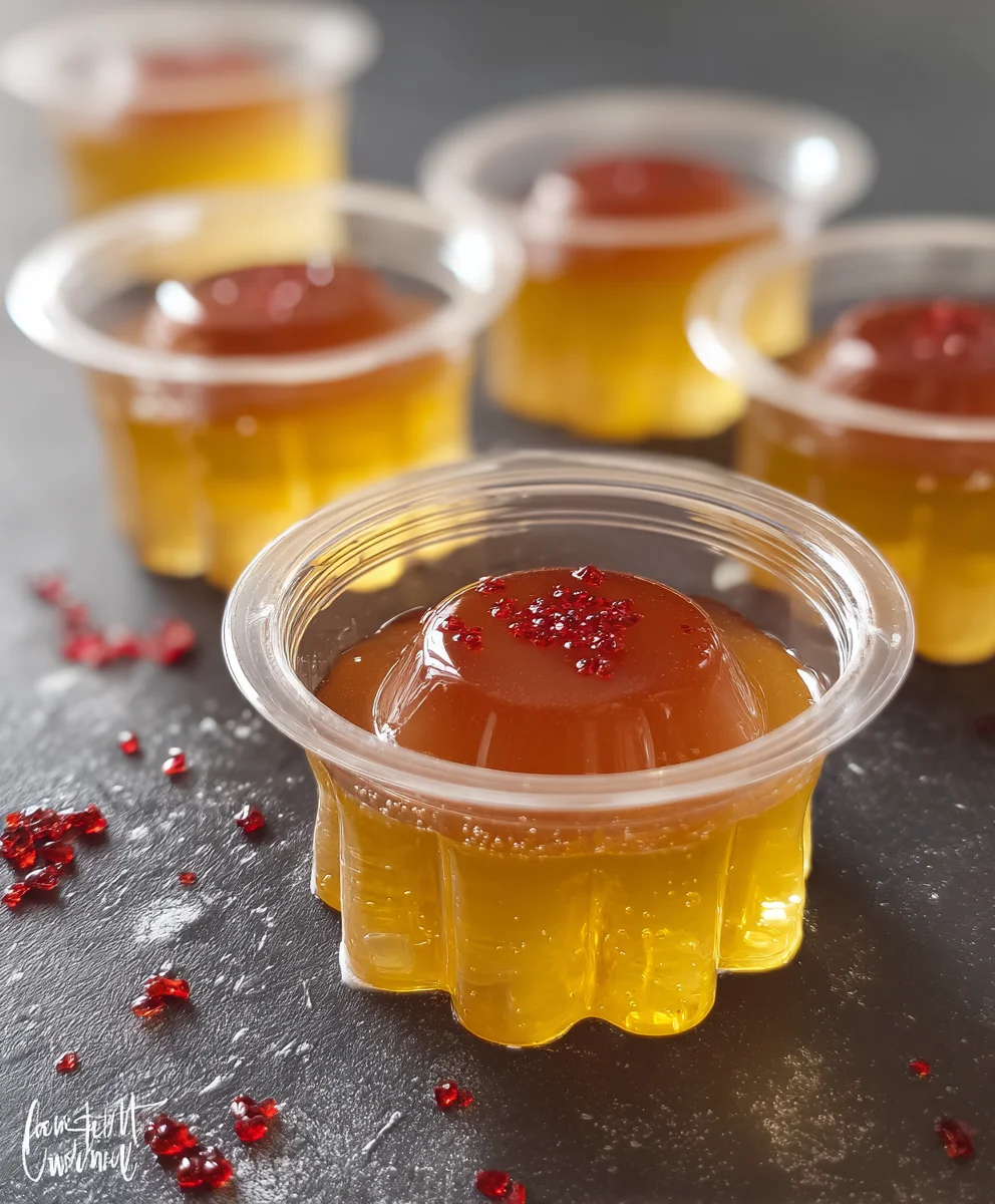 Champagne Jello Shots - Delicious Beef Bites