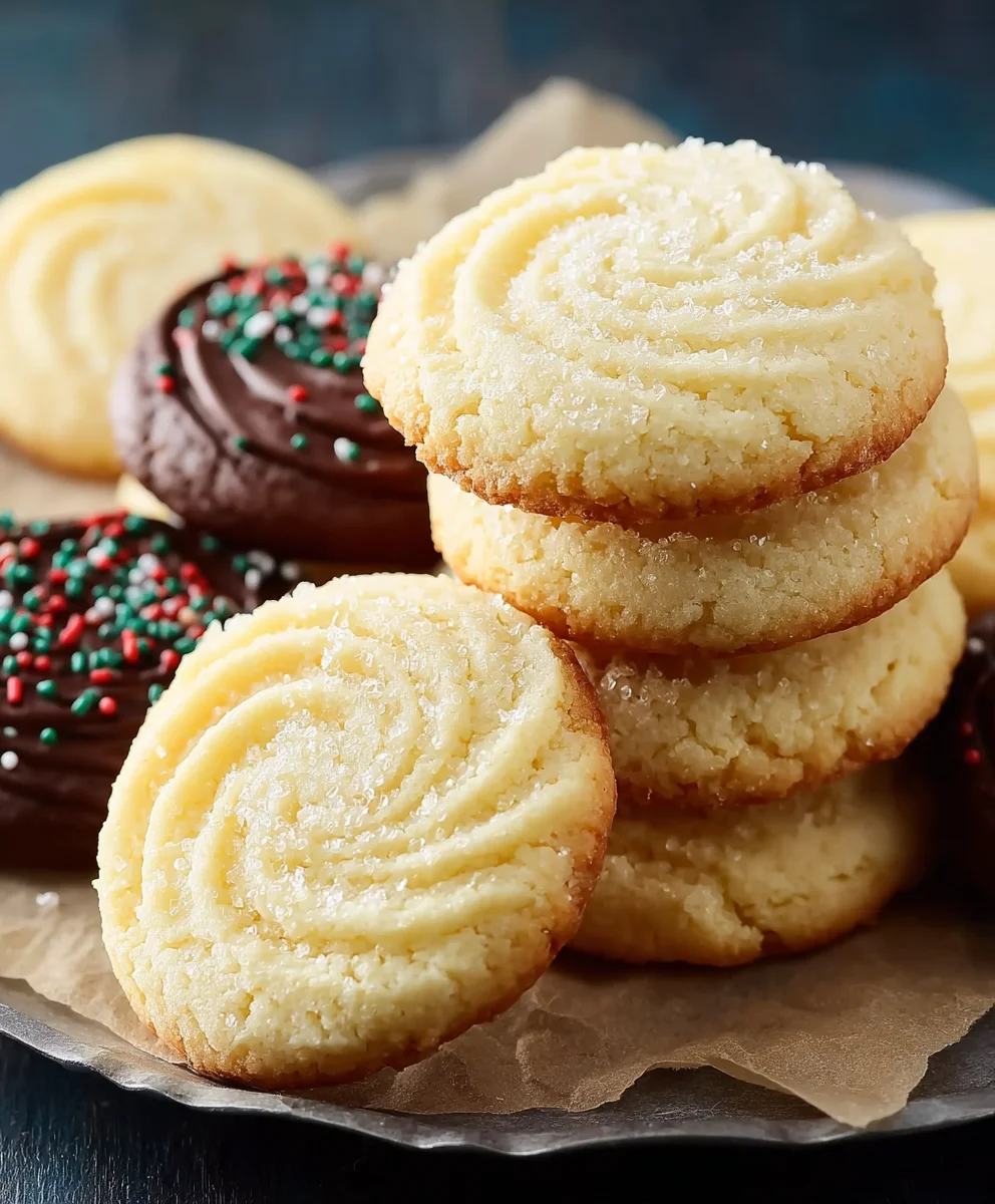 Easy Butter Cookies - Melt in Your Mouth Delights
