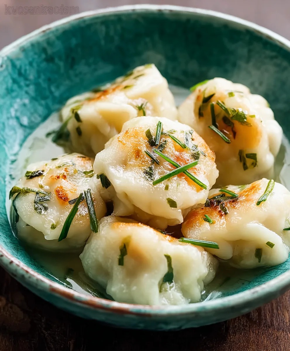 Delicious Shrimp and Chive Dumplings - Easy Recipe
