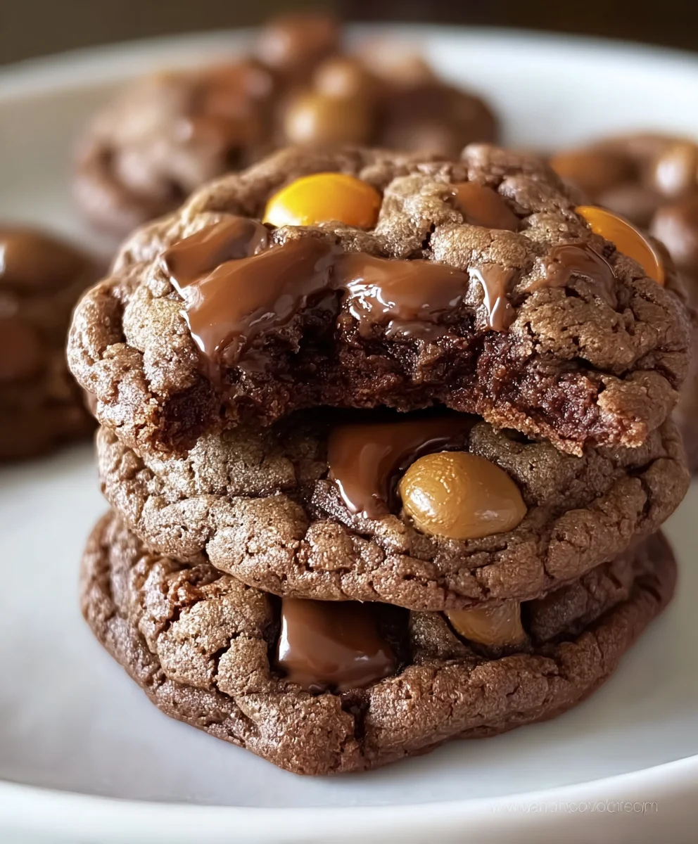 Decadent Chocolate Reese's Cookies- Best Ever Recipe