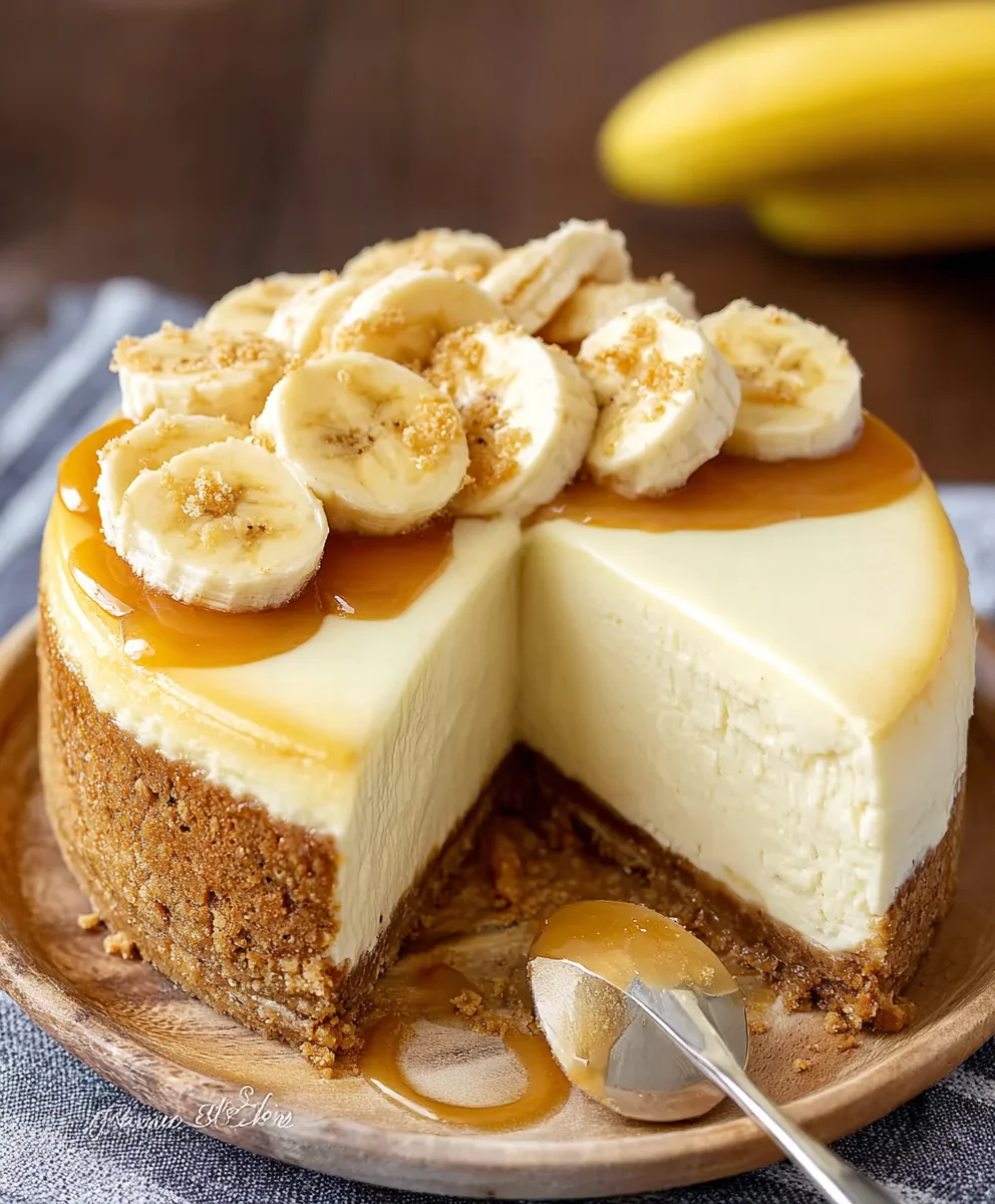 Decadent Banana Cream Cheesecake Recipe - A Must-Try Dessert