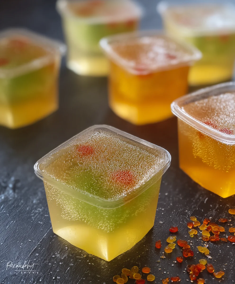 Champagne Jello Shots - Delicious Beef Bites