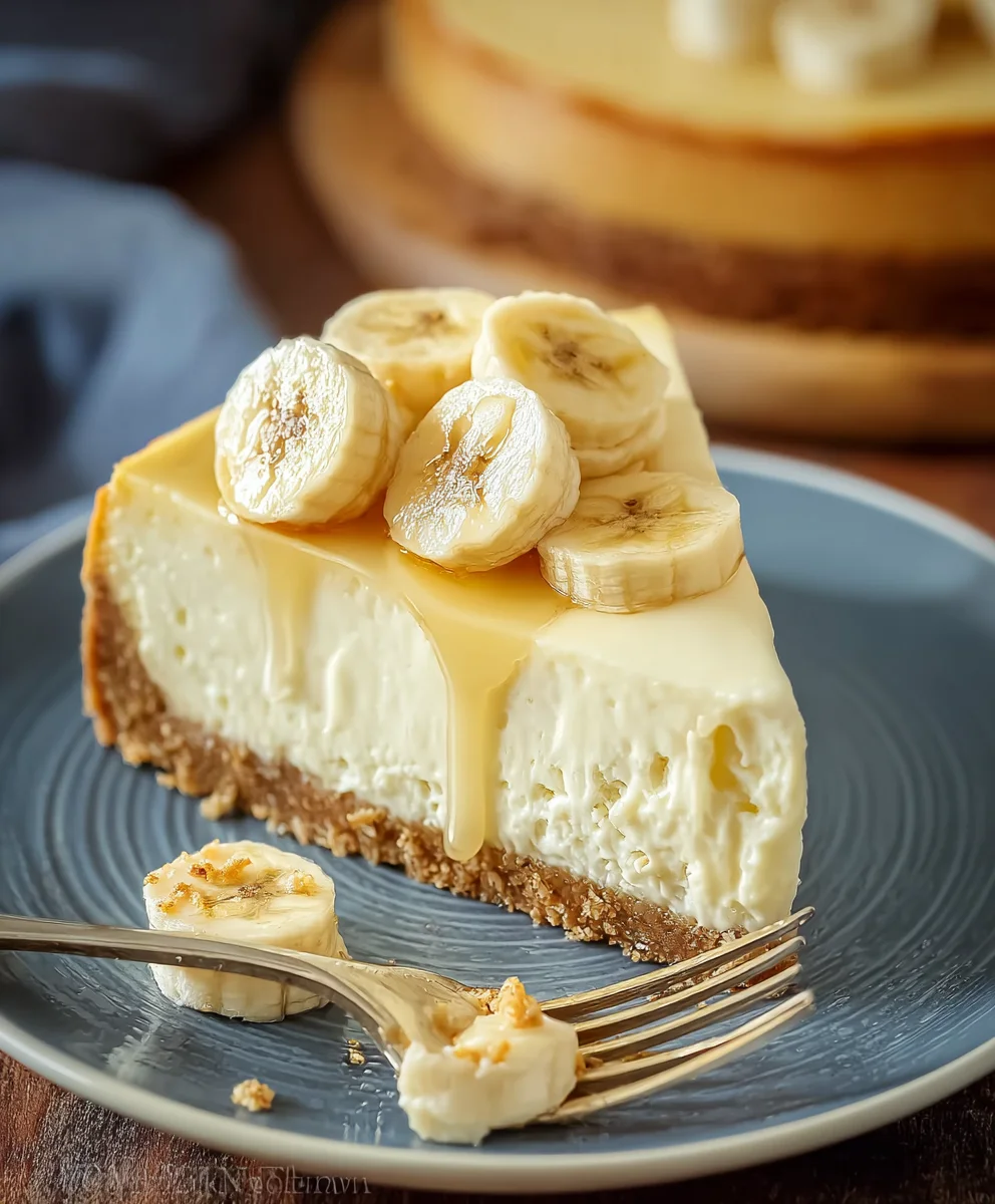 Decadent Banana Cream Cheesecake Recipe - A Must-Try Dessert