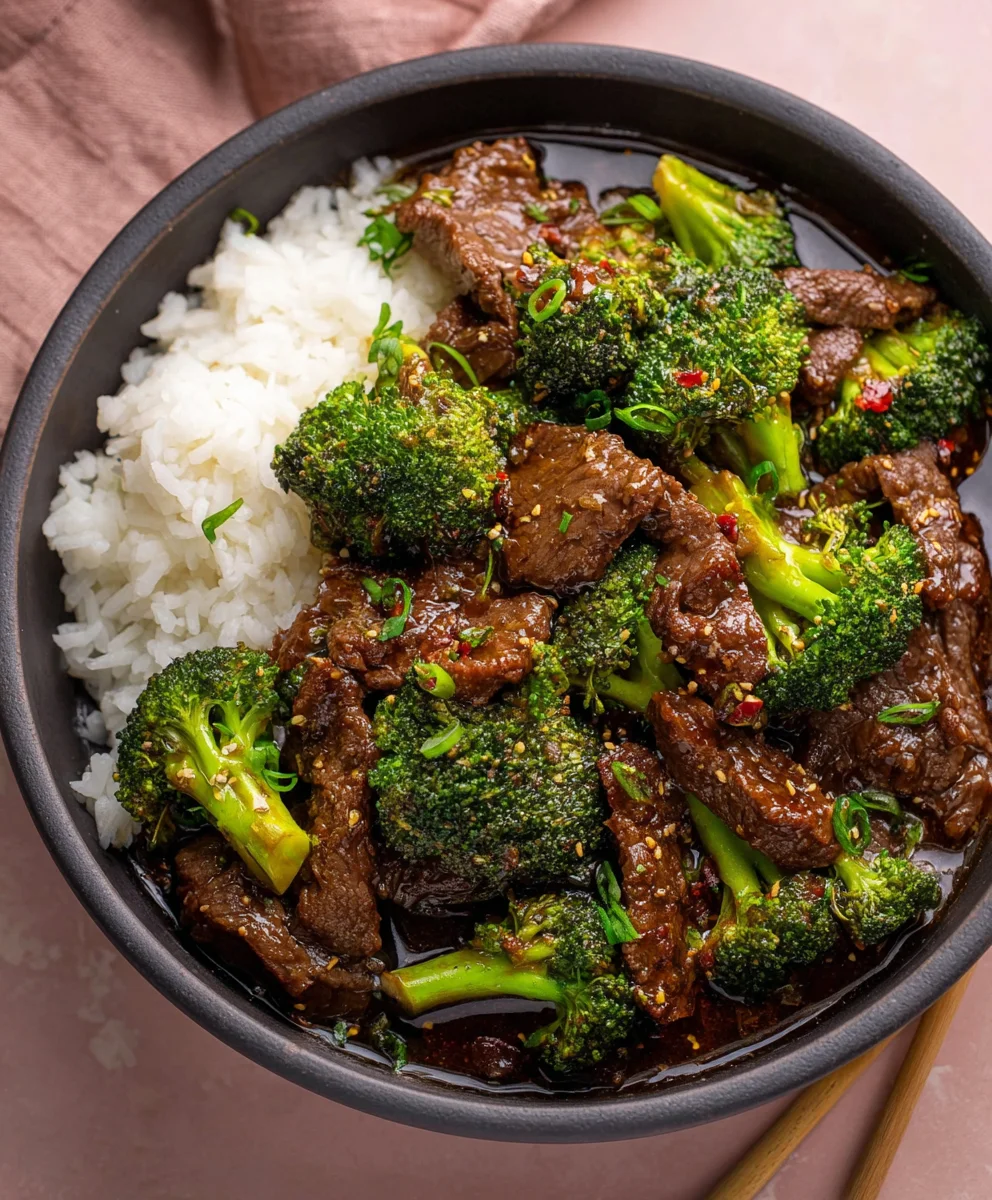 Easy Beef and Broccoli Recipe-Quick Dinner
