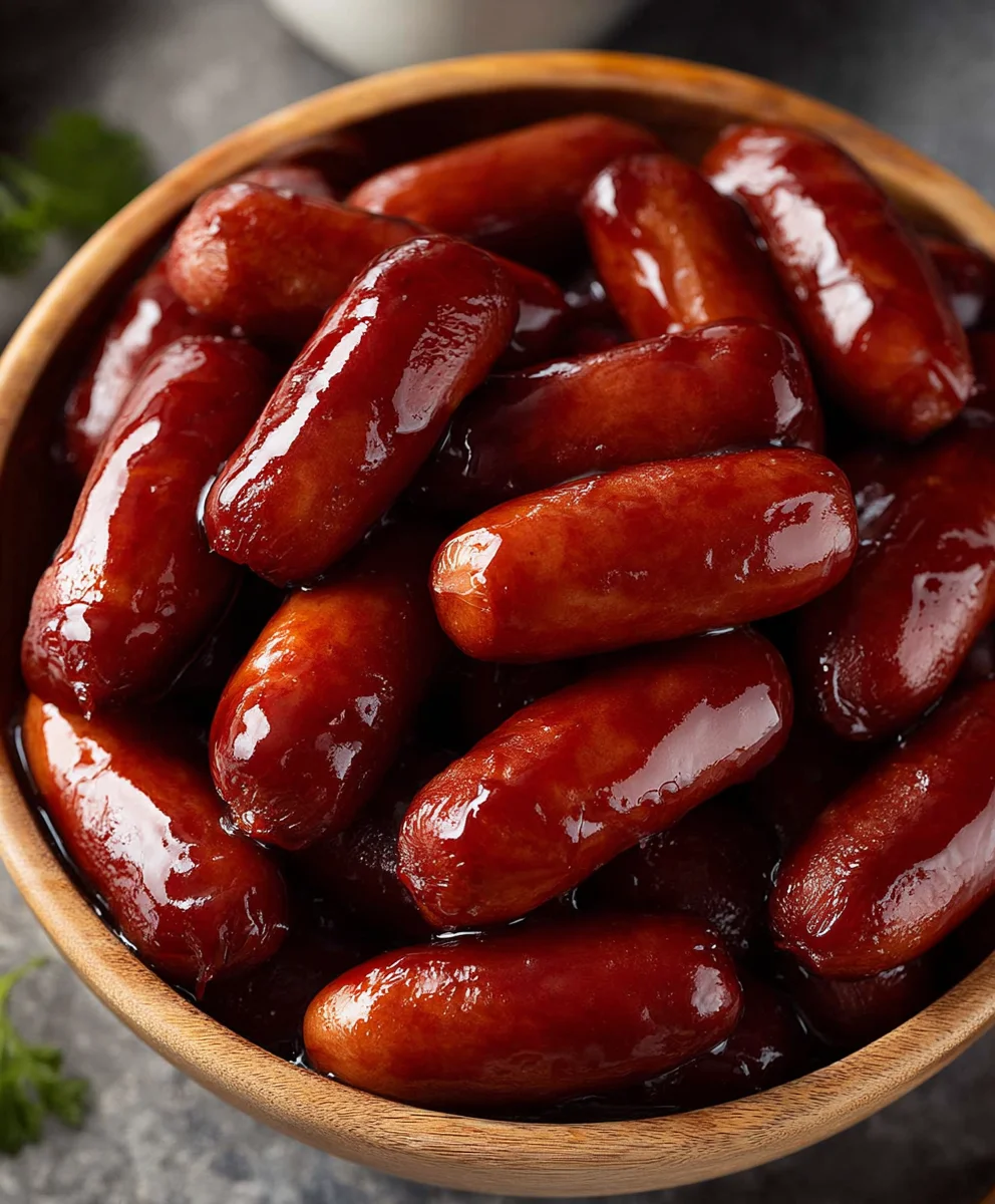 Easy Crockpot Beef Smokies Appetizer Recipe