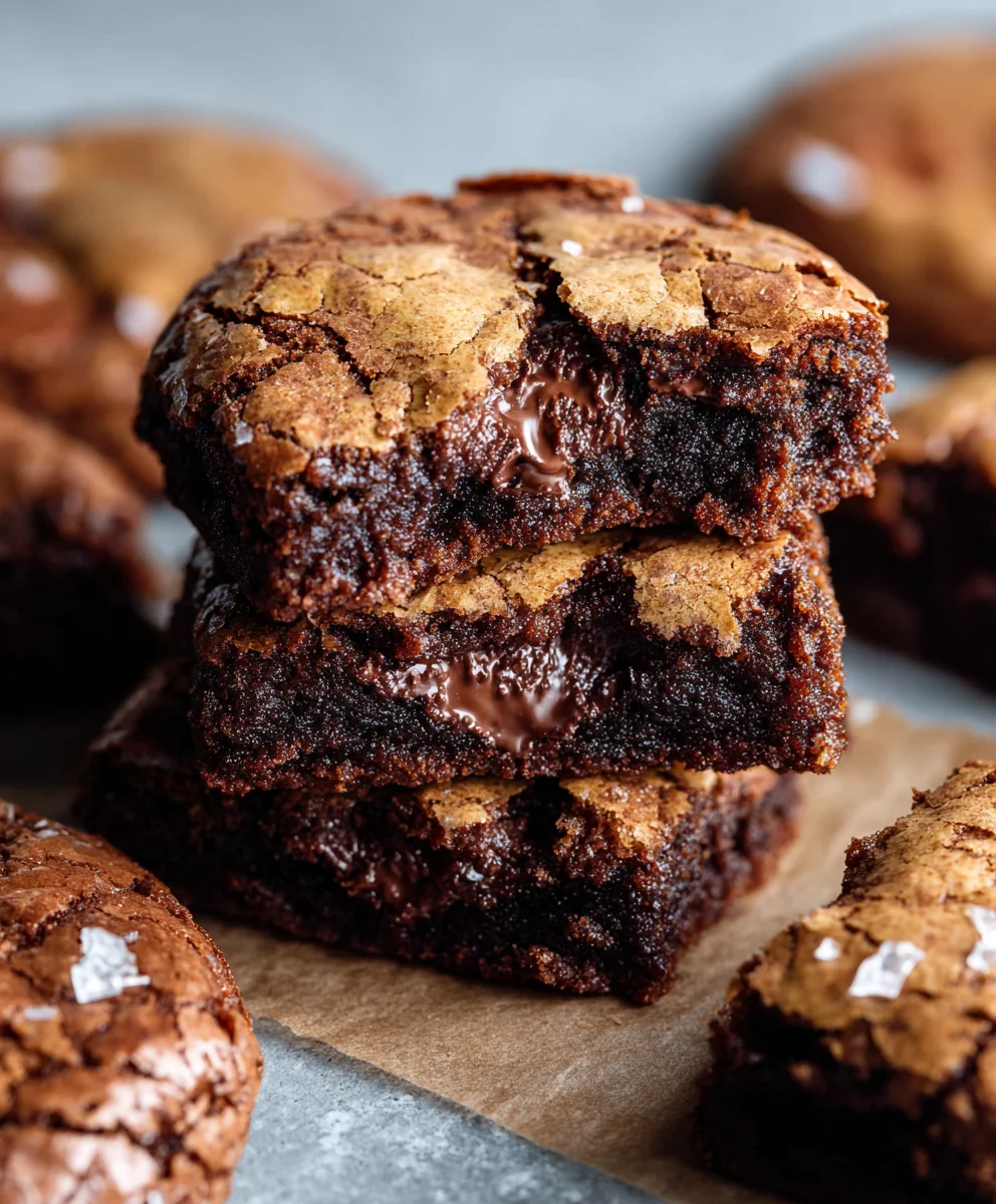 Fudgy Chewy Brookies-Best Brownie Cookie Bars