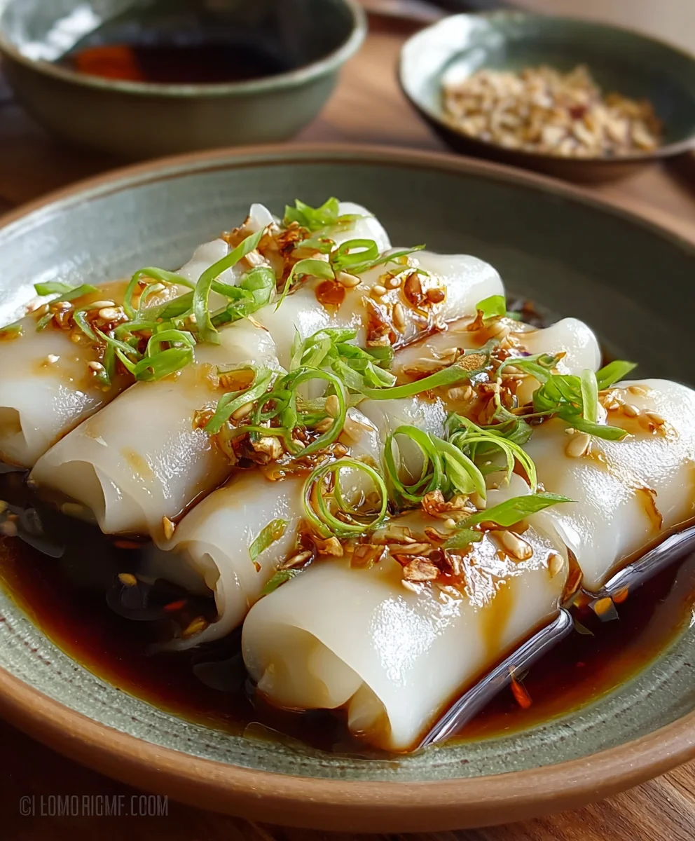 Authentic Cheung Fun Recipe - Delicious Steamed Rice Rolls