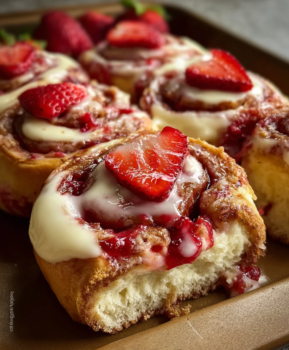Strawberry Cheesecake Rolls-Easy Sweet Treat
