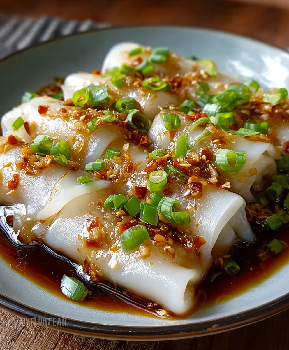Authentic Cheung Fun Recipe - Delicious Steamed Rice Rolls