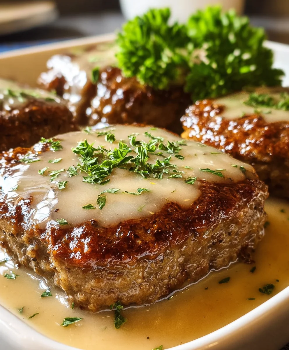 Amish Beef Beef Hamburger Steak Bake-Comfort Food