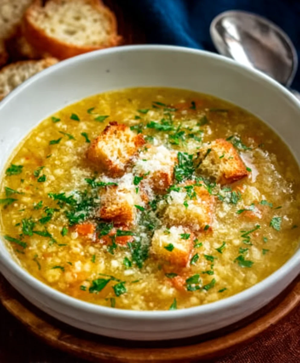 Italian Penicillin Soup - Comfort Food That Heals