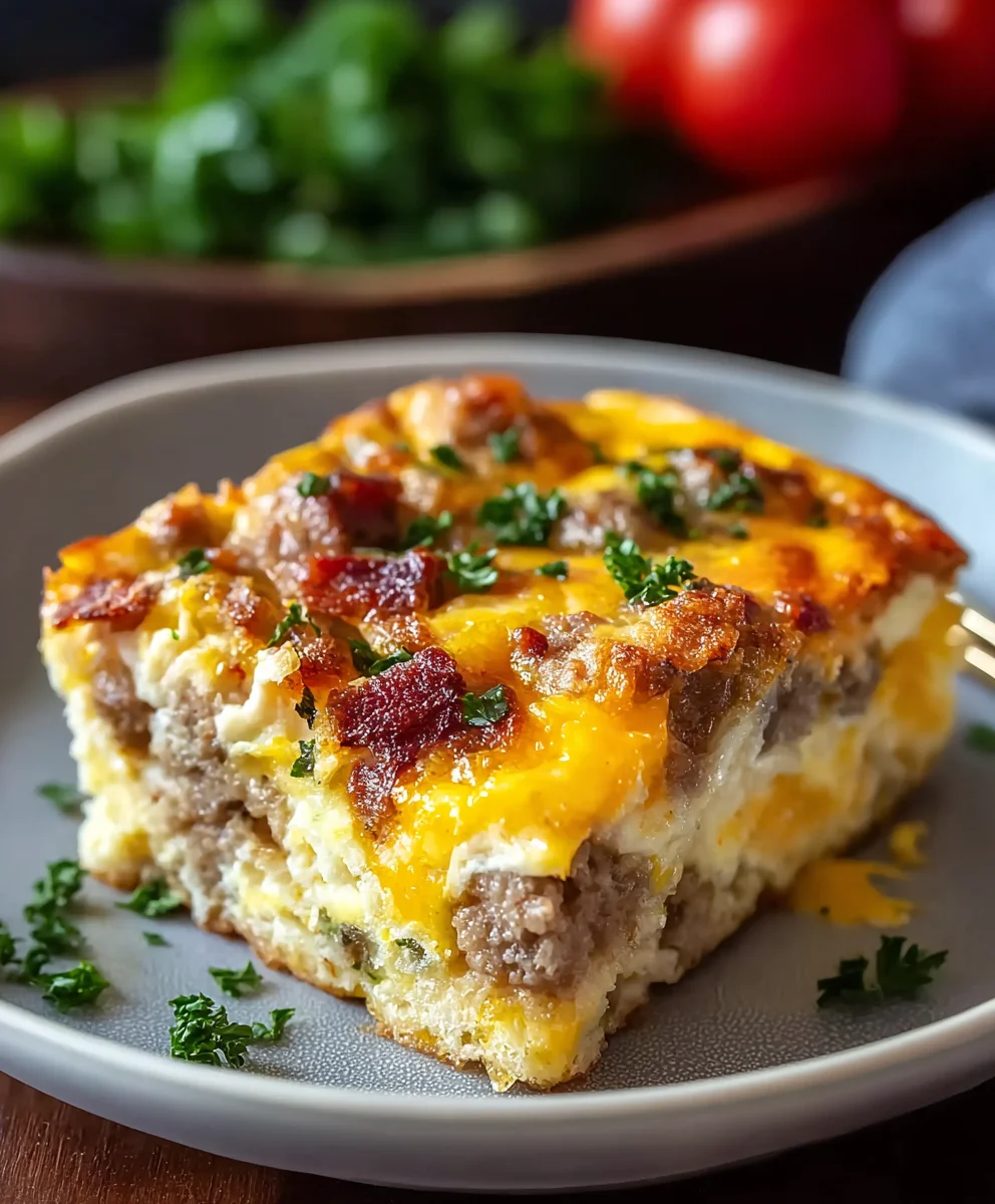 Easy Beef and Egg Casserole Recipe