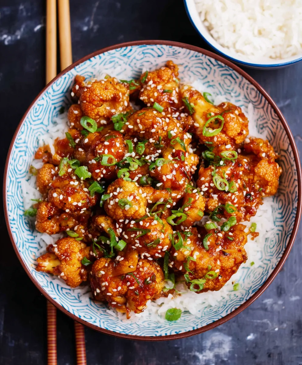 Sticky Sesame Cauliflower - Easy & Delicious Recipe