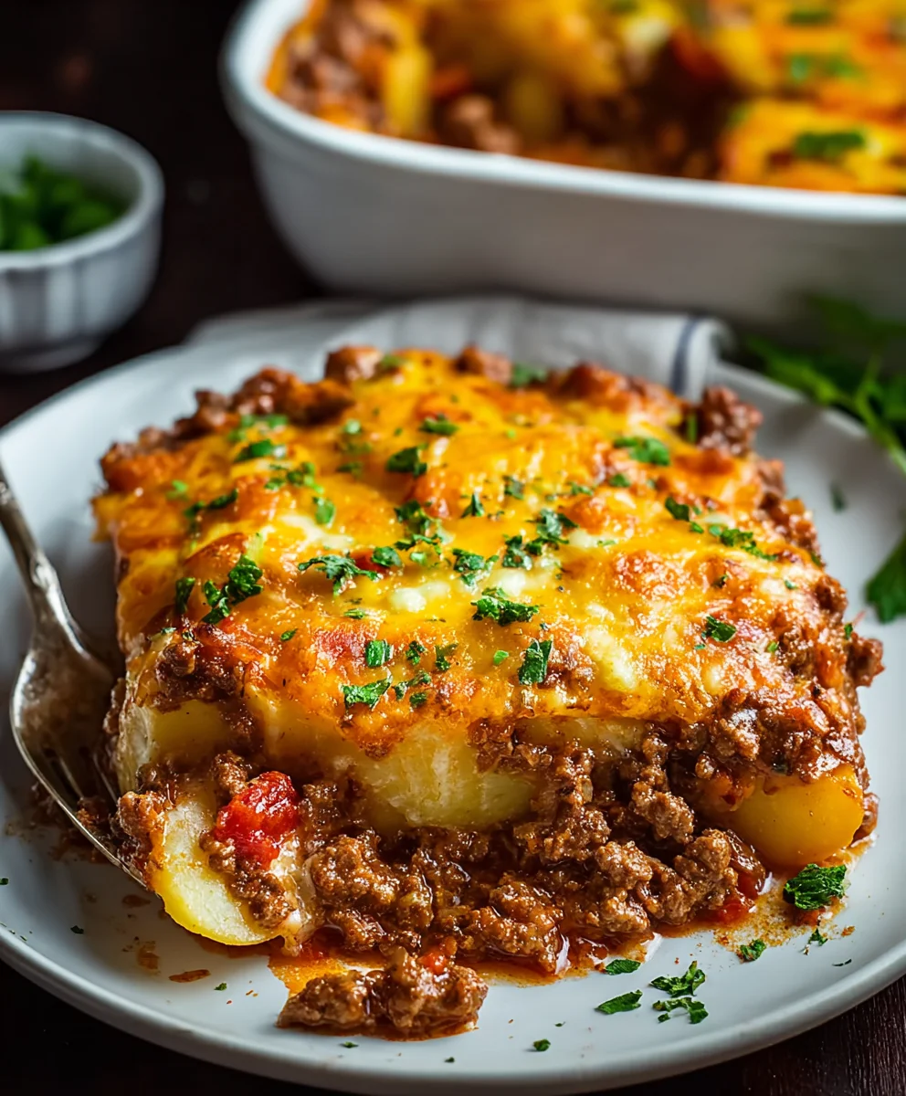 Easy Ground Beef Hobo Casserole Recipe