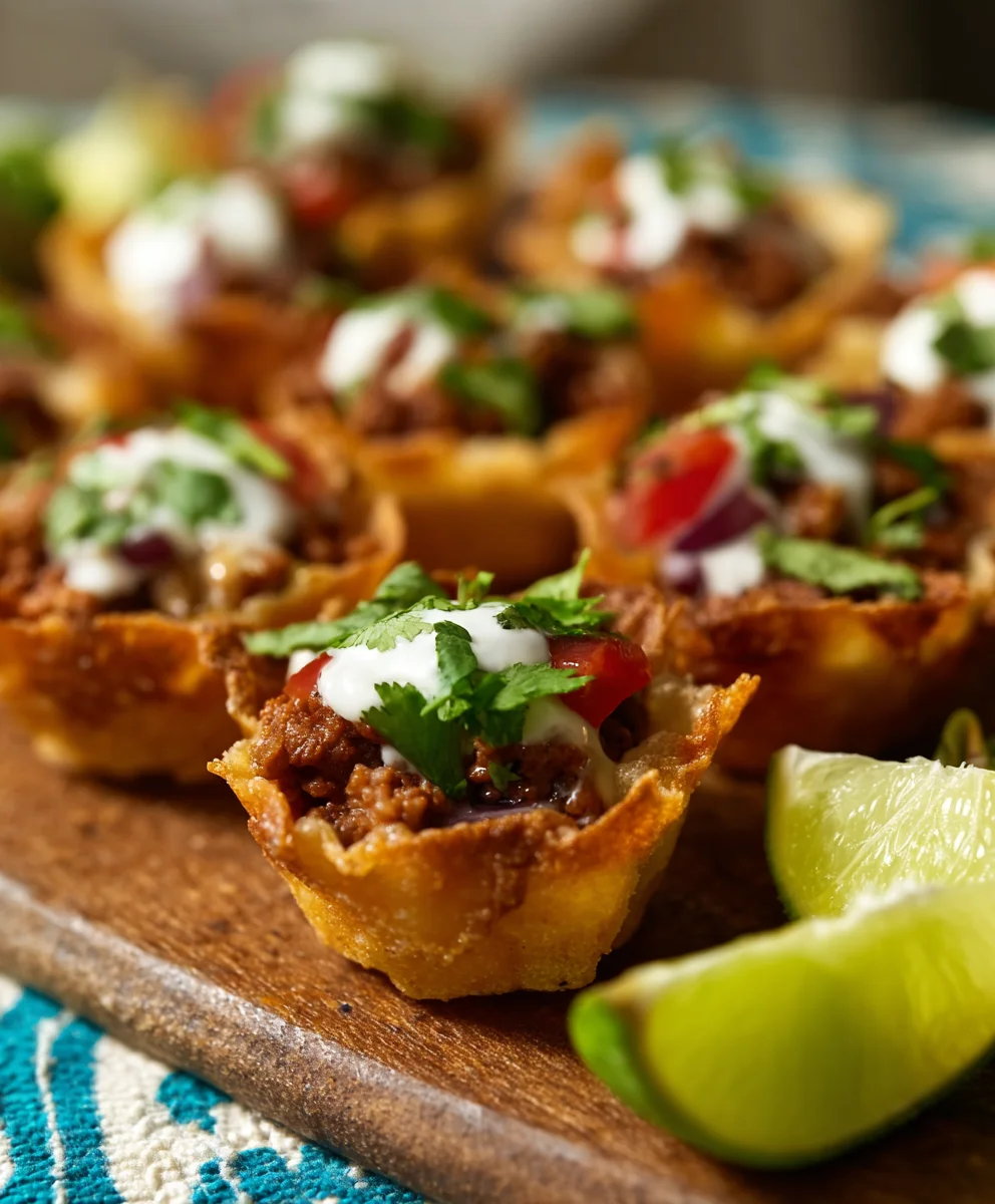 Easy Beef Taco Ranch Bites-Quick Appetizer